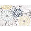 Tapis bleu / jaune / noir Gardinier-1714244819