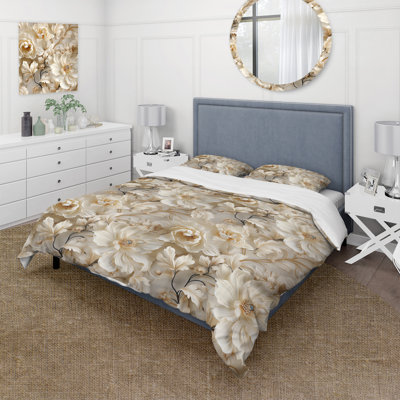 Ensemble de housse de couette Ethereal Rococo Flourish Victorian