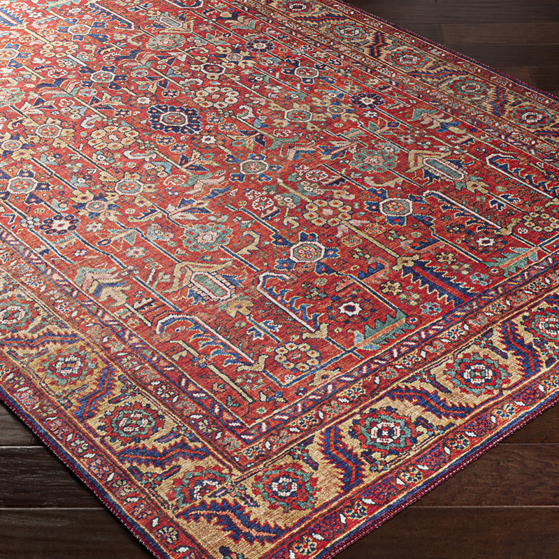 Leon Oriental Area Rug, Rectangle 200 x 275 cm