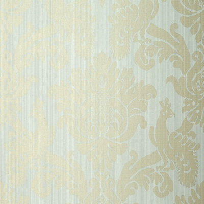 Valette Strie Damask Wallpaper