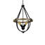 Luminaire suspendu lanterne 4 lumières