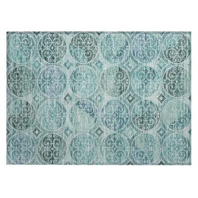  Neysa Non-Slip Indoor Outdoor Door Mat