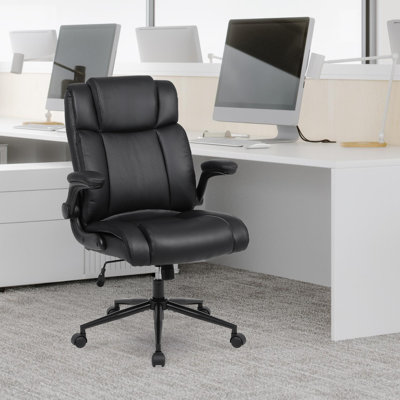 Inbox Zero Executive Chair with Headrest