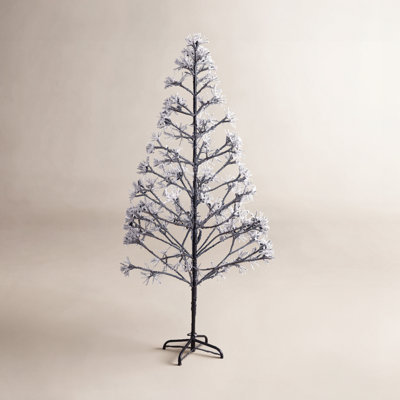 6' Pre-Lit Halloween Starburst Tree