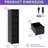 Metal File Cabinet With Lock, 5 Drawers, Office/Home, Steel Construction, Tilt, Full Extension Drawers For Efficient Retrieval Lockable 5 Vertical Cabinet, Office/Home Unit, , Organization-120659678
