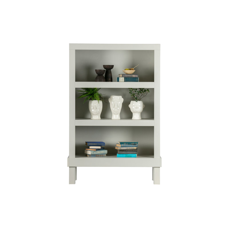 Bonk Pine Rectangle Accent Cabinet, White