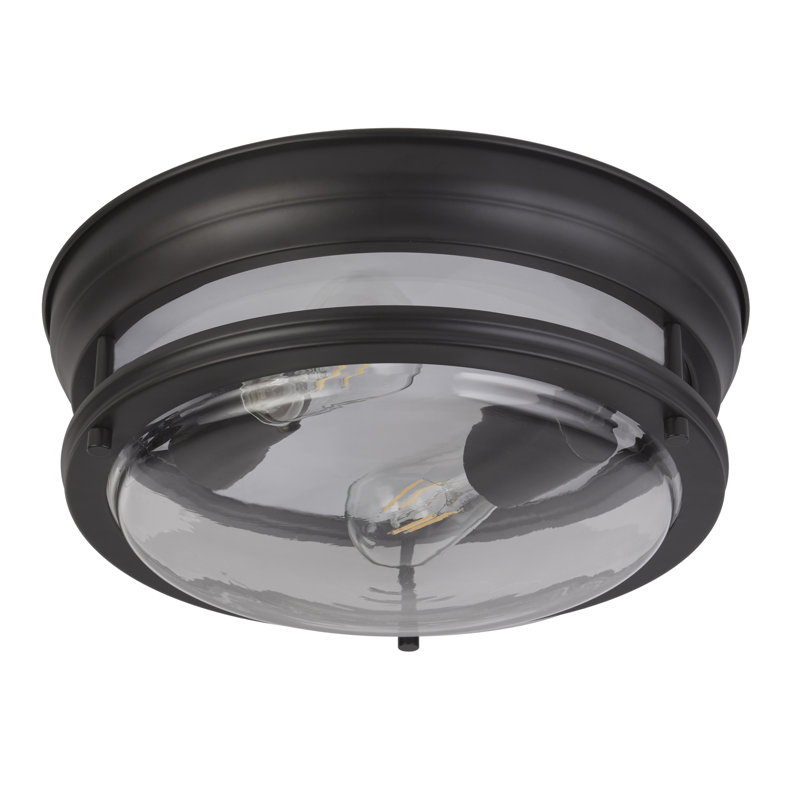 Blanche Glass Flush Mount
