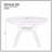 47.24'' Round Dining Table 4-6 Person Rubber Wood Trestle Pedestal Base-297928049