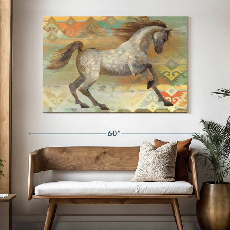 Grande entrée Brampt Southwest Boho, H 34 po x l 51 po