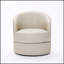 Fauteuil d'appoint pivotant en cuir Top-Spin, pivotant à 360 °, design Mid-Century moderne pour le confort du salon et du bureau-1745767707