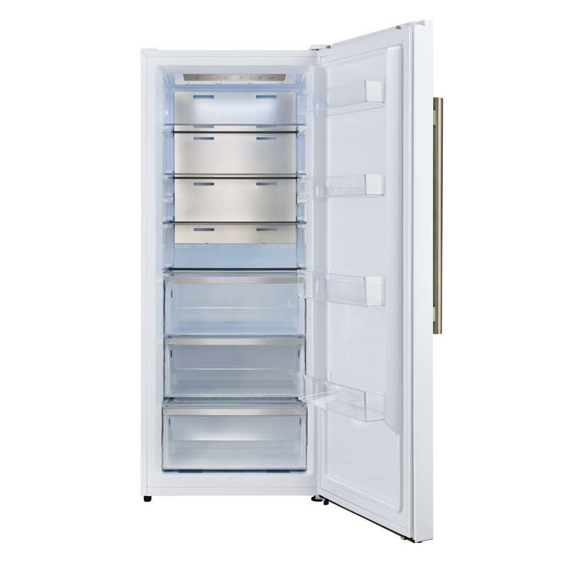 Réfrigérateur convertible 28 po Maderno, balançoire avec gril décoratif de 13,6 pieds cubes - 32 pouces de large, Droitier