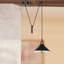 Anahla 1-Light Modern Industrial  Cone Pendant – Adjustable Ceiling Fixture for Contemporary Spaces-157410820-157411070