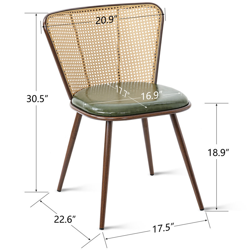 Chaise d'appoint Anuhea, Vert