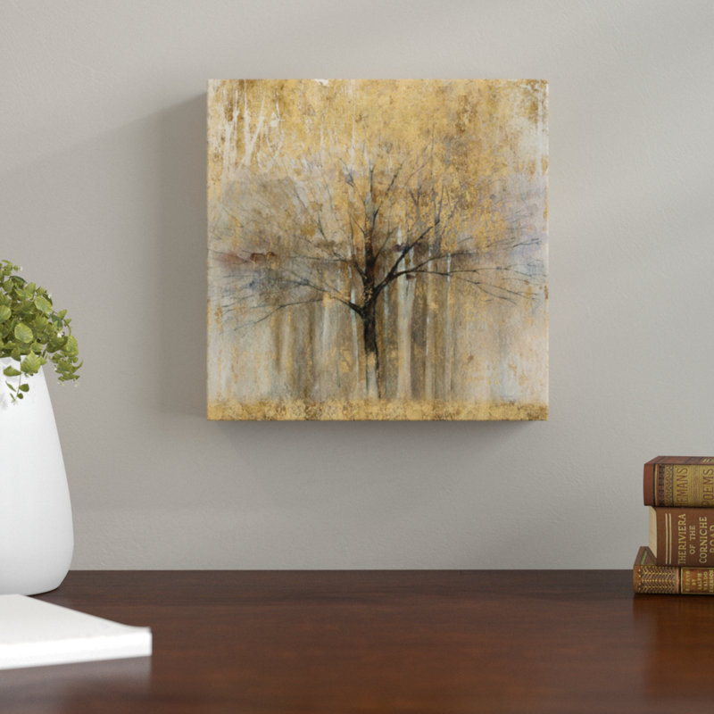« open accoudoirs gold crop »-impression sur toile tendue, H 10 po x l 10 po x P 2 po