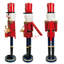 Handmade Wood Nutcracker Drummer Soldier Statue-1736535209