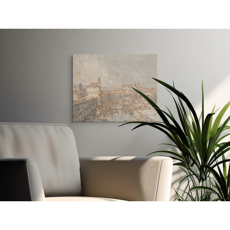 Houle Wrapped Canvas Print Set, 36x12