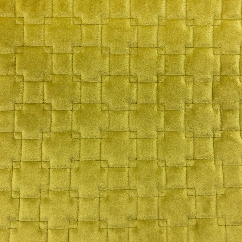Quilt Velvet | Kerry Fabric_KERRY, Canary
