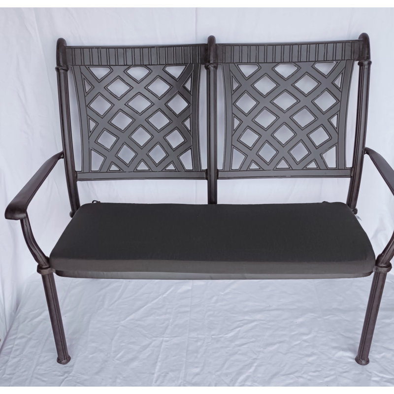 Duke New Classic Sand Bench Seat/Back Cushion, Anthracite