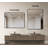 24X36 Inch Metal Framed Rectangular Bathrrom Mirror-541055713-541055714