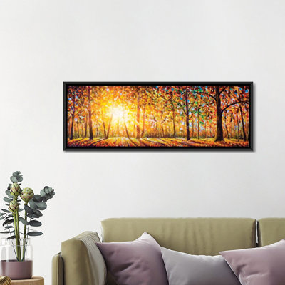 " Extra Wide Panorama Of Gorgeous Forest In Autumn " by Valery Rybakow