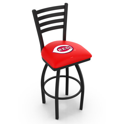 L014 Cincinnati Reds Swivel Counter Stool