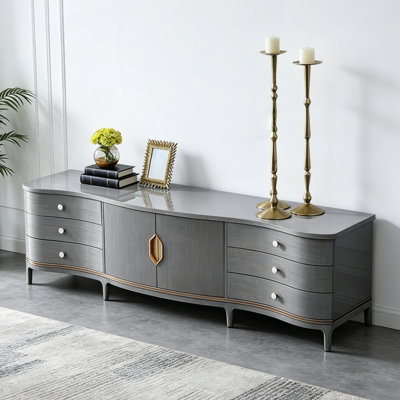Creative Grey TV Stand