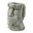 5X5.5X9" Easter Island Cement Planter