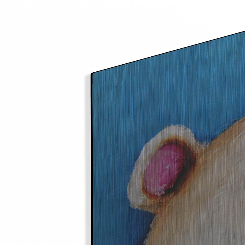 "L'ours polaire" par Lucia Stewart, H 36 po x l 36 po