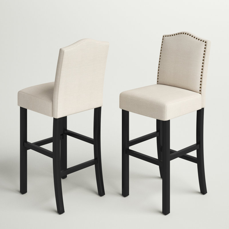 Tabouret de bar et de comptoir Coster, Beige, Tabouret de bar (siège d'une hauteur de 29 po)