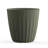 Crescent Garden Pleat Modern Round Pot Planter-606018354-606018351
