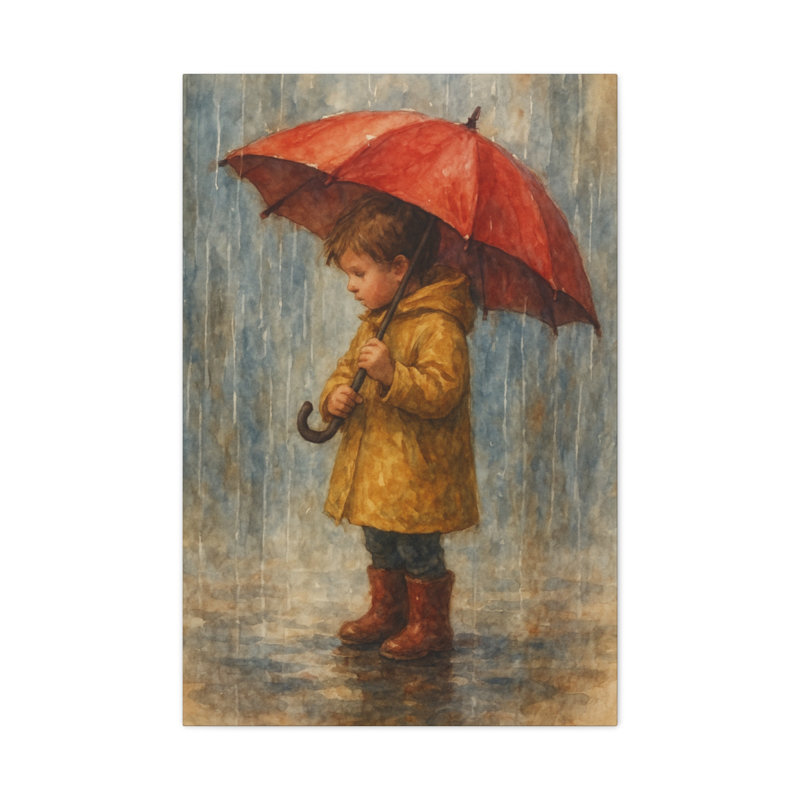 Aaroon Single Picture Frame Print on Canvas, 91.44 cm H x 60.96 cm W