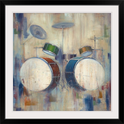 «Anjuli Drums» par Joseph Cates, reproduction d'art