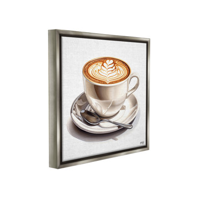 «Latte espresso avec motif» sur toile