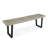 Metal/Solid Wood Outdoor Bench-1583661584-1583661598