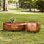 Wedge End Table