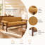 Canapé minimaliste à deux places en chenille - Sofa moderne capitonné avec accoudoirs rembourrés et coussin d'assise amovible-1463061065