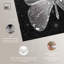 «Sparkling Silver Butterfly» par Art Remedy-107782236-107782242