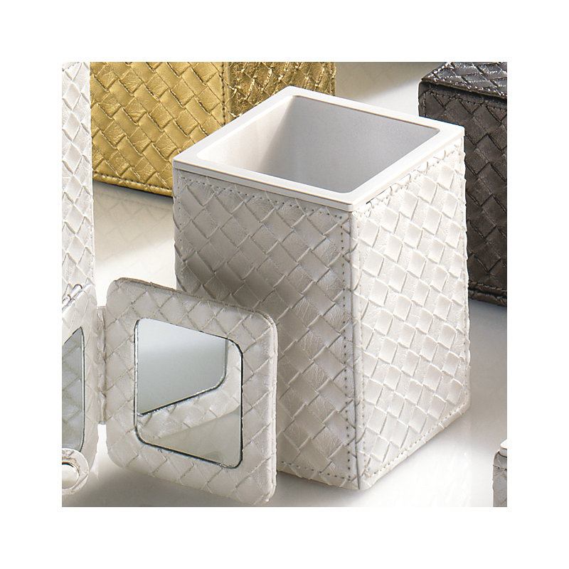 Marrakech Bathroom Accessory, White Pearl