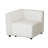 KOKO- White Microfiber Minimalism Living Room Lounge Sofa Sectionals-2139705660