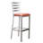 Jevgenij 30" Upholstered Metal Bar Stool