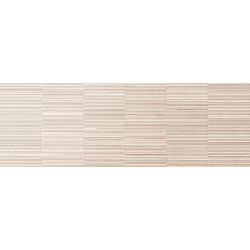 16" x 48" Ceramic Patterned Tile, Taupe