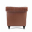 Chaise longue sans accoudoirs touffetée
