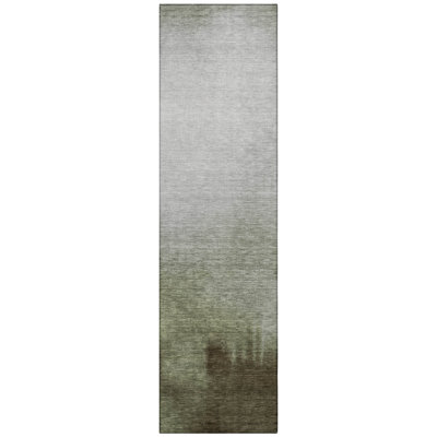 Machine Washable Indoor/Outdoor Lipman ACN2420 Abstract Rug