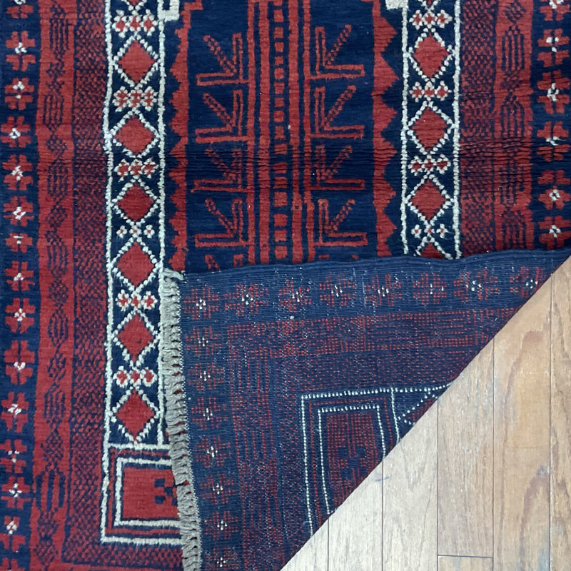  Tapis en laine Balouchi fait à la main