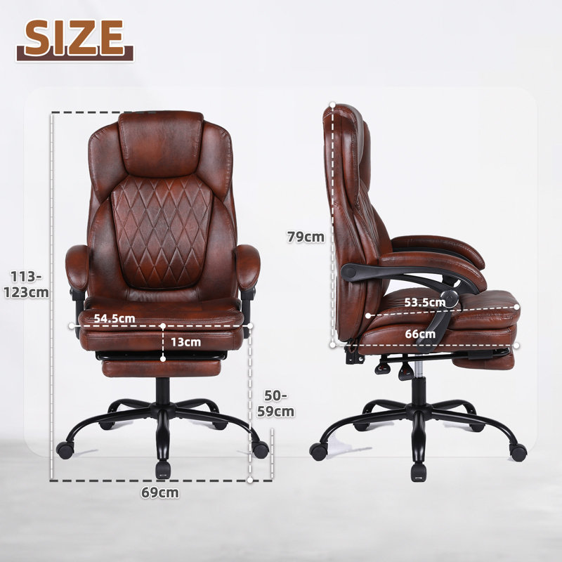 Annistin Executive Chair, Brown