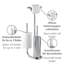 Universalo Freestanding Toilet Roll and Brush Holder