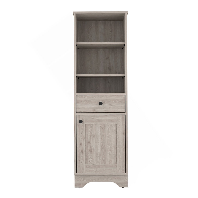 Armoire à linge, tiroir et porte simple Alaskan