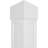 Craftsman Classic Square Non-Tapered Recessed Panel PVC Column Kit with Standard Capital Base-36092076