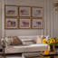 Lisbon Bouclé Sofa - Oyster/Matte Bronze