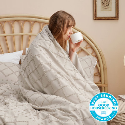 Bedsure Embroidery  Home Bedding Duvet Cover